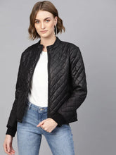 Women Solid Black Full Sleeve Jacket