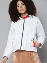 Women Solid White Full Sleeve Jacket