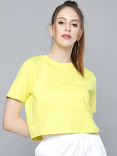 Yellow Pocket Detail Boxy T-Shirt