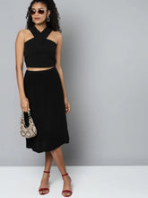 Black Halter Neck Top