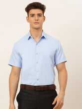 Indian Needle Men's Cotton Solid Formal Styled Shirt-SF-833