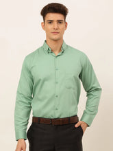 Indian Needle Men's Cotton Solid Formal Shirt-SF-835