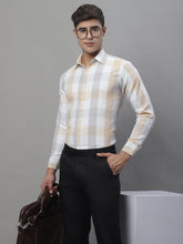 Men's Pure Cotton Checked Formal Shirts