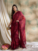 Womens Fashion Ethnic Red Color Sarees-MLSHWSA1533RED0ONE