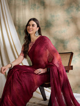 Womens Fashion Ethnic Red Color Sarees-MLSHWSA1533RED0ONE