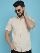 Striped Half Sleeve Casual Shirt for Men's-SF-921