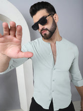 Self Design Cotton Blend Casual Shirt for Men-SF-963Pista