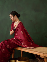 Womens Fashion Ethnic Red Color Sarees-MLSHWSA1457RED0ONE