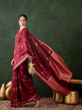 Womens Fashion Ethnic Red Color Sarees-MLSHWSA1457RED0ONE