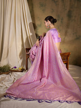 Womens Fashion Ethnic Lavender Color Sarees-MLSHWSA1341LVR0ONE