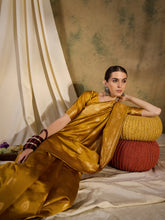 Womens Fashion Ethnic Mustard Color Sarees-MLSHWSA1350MUS0ONE