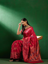 Womens Fashion Ethnic Pink Color Sarees-MLSHWSA1258PNK0ONE