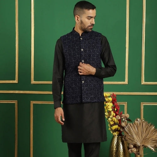 Kurta Pyjama Jacket Sets