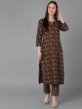 Women Maroon Cotton Paisley Printed