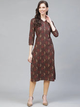 Women's Cotton Printed Kurta-VCK1754_L