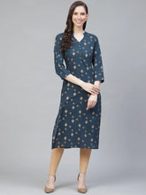 Women's Cotton Printed Kurta-VCK1765