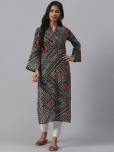 Women's Cotton Printed Kurta-VCK1810_L