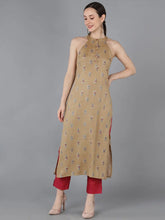 Women Cotton Geometric Printed-VCK8510A_L