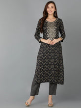 Women Cotton Blend Embroidered