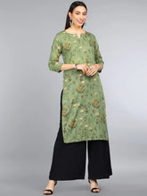 Women's Cotton Printed Kurta-VCK1267AAB