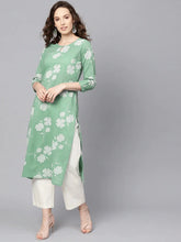 Women's Cotton Printed Kurta-VCK1269AB