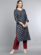 Women's Cotton Printed Kurta-VCK1712