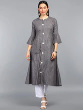 Cotton Printed Kurta-VCK8026G_L
