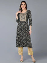 Viscose Rayon Black Bandhani Printed Kurta-VCK9267_XS