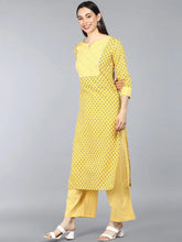 Pure Cotton Printed Kurta Pant Dupatta-VKSKD1203