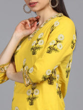 Pure Cotton Printed Kurta Pant Dupatta-VKSKD1089AB