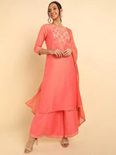 Cotton Yoke Design Kurta Palazzos With