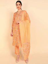 PolyCotton Solid Kurta Pant Dupatta Set