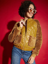 Women Solid Standard Mustard Full Sleeve Jacket