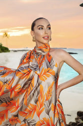 Sunset Splendor Kaftan Maxi