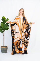 Seafoam Serenity Kaftan Gown