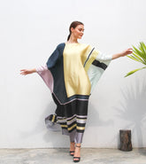 Saffron Sunset Kaftan Dress