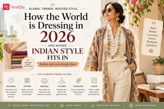 Indian clothing fashion styling 2026 by Desiqlo