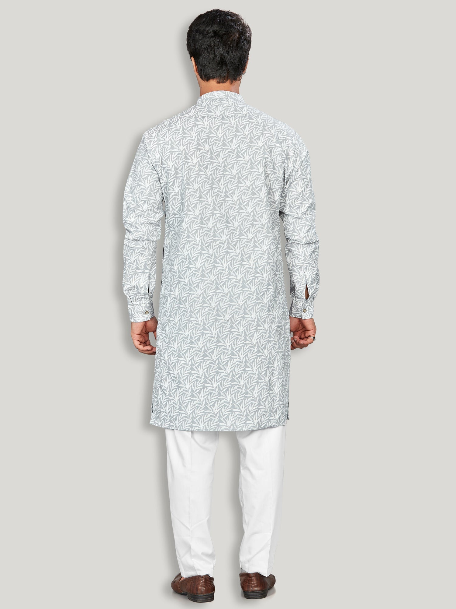 Cotton Kurta for Men - Multicolor | KPAVCUFGR3 | DesiQlo