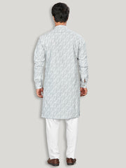 Cotton Kurta for Men - Multicolor | KPAVCUFGR3