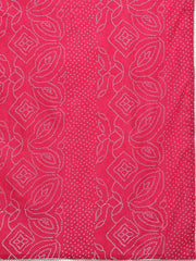 Plus Size Floral Printed Gotta Patti Pure Cotton Kurta Set-AP-AHKUPZDU-COMBO-928