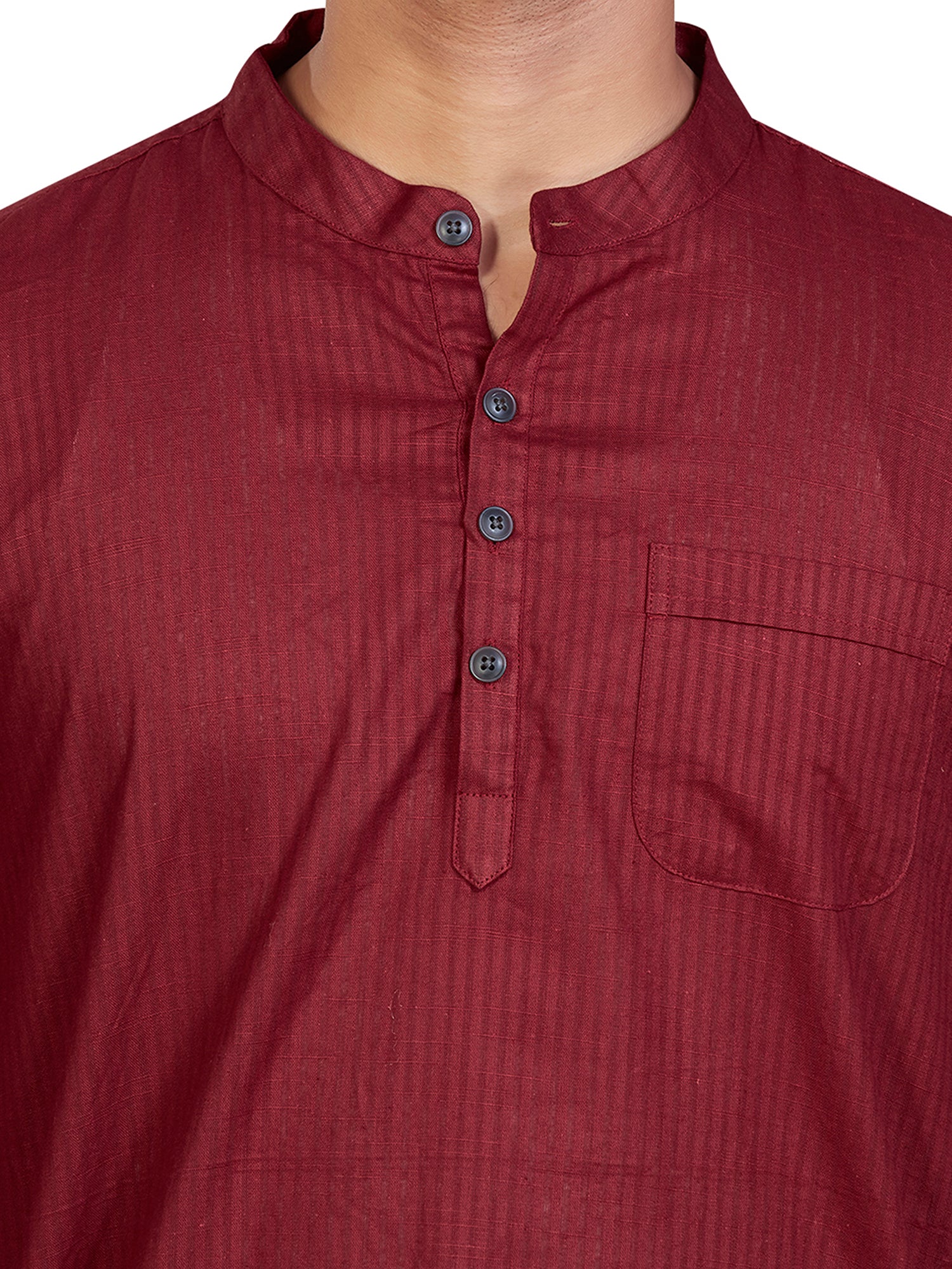 Cotton Short Kurta for Men - Multicolor | SKSRLIMAR3 | DesiQlo