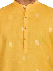 Cotton Kurta for Men - Orange | KUSRBUOR38