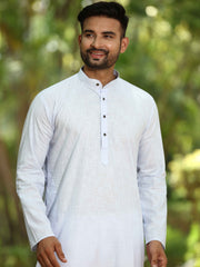 Cotton Kurta for Men - Blue | KPUCLCLGR3