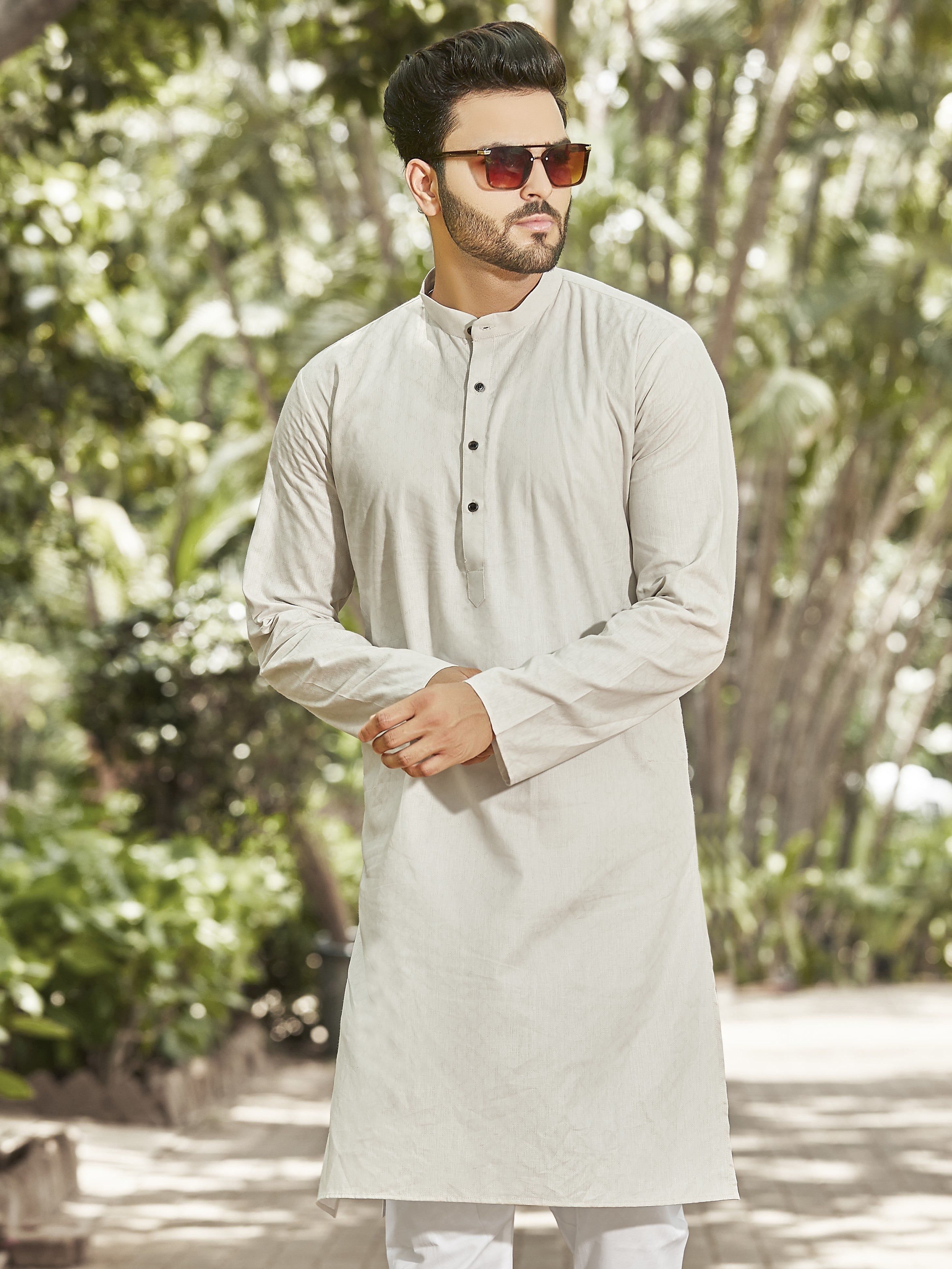 Cotton Kurta for Men | KPSSOJFA38 | DesiQlo