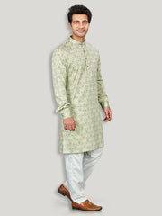 Cotton Kurta for Men - Multicolor | KPAVCUPOL3