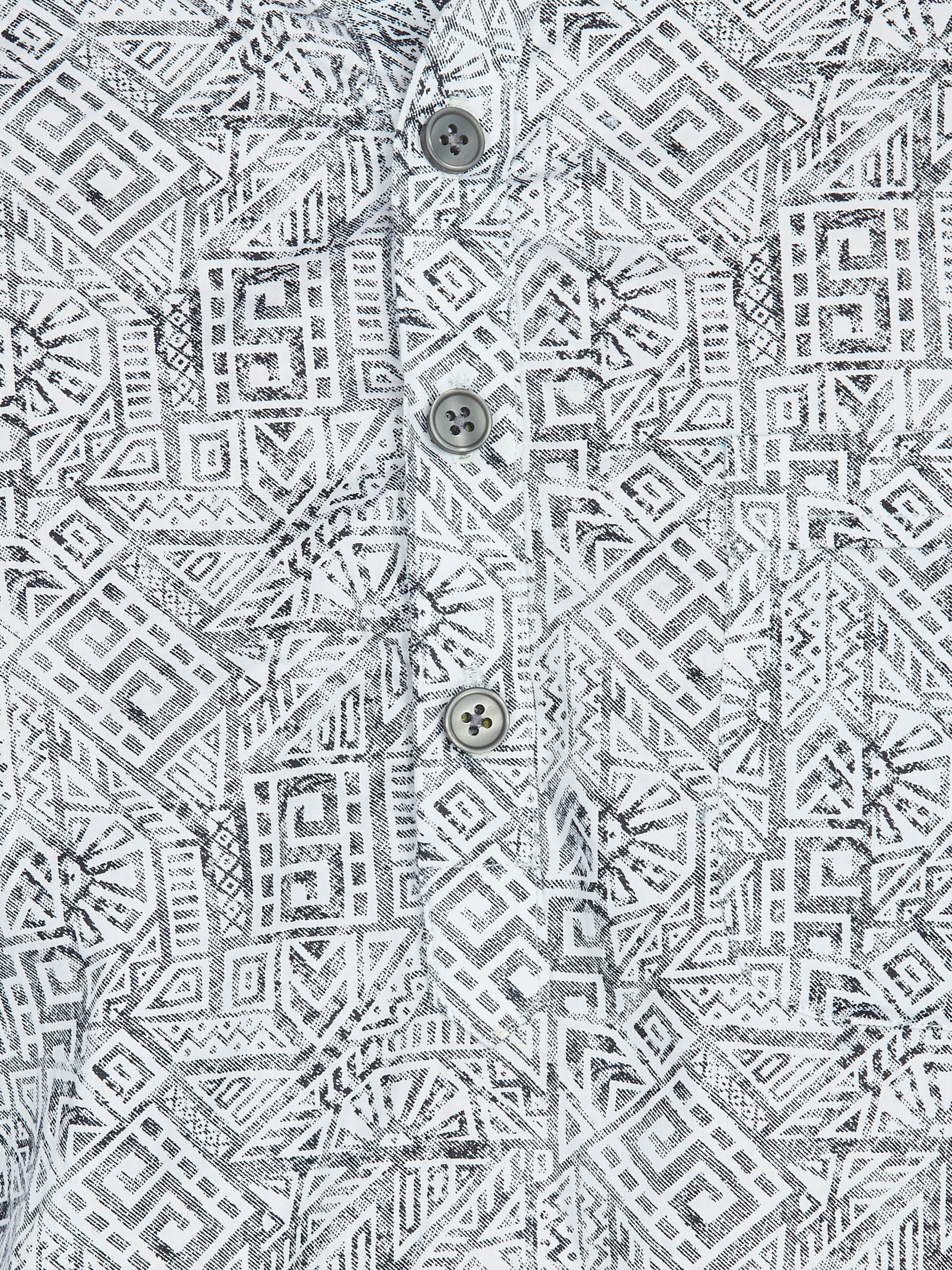 Cotton Short Kurta for Men - Multicolor | SKAVSPBWH3 | DesiQlo