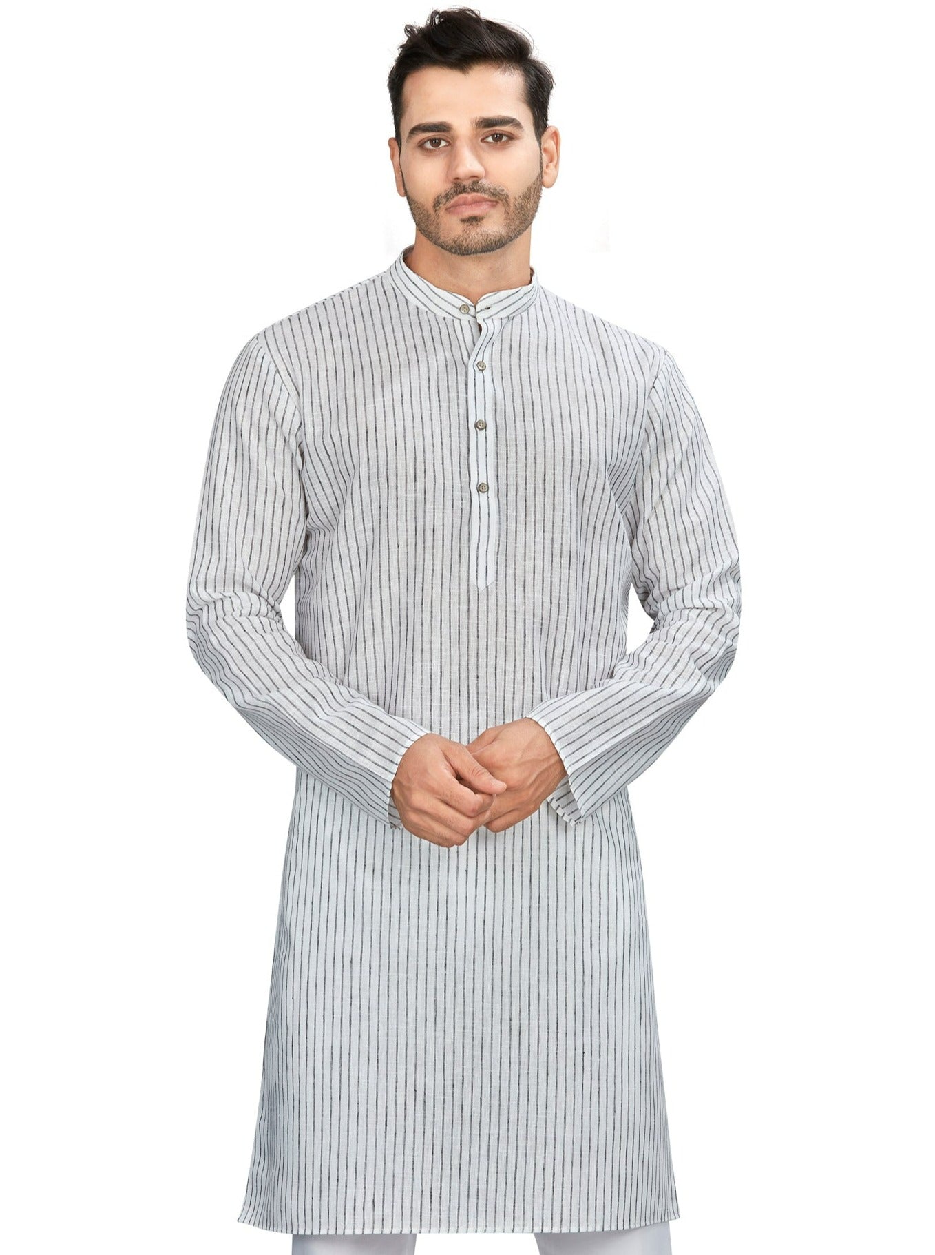 Cotton Kurta for Men - Multicolor | KPUCLIWG38 | DesiQlo