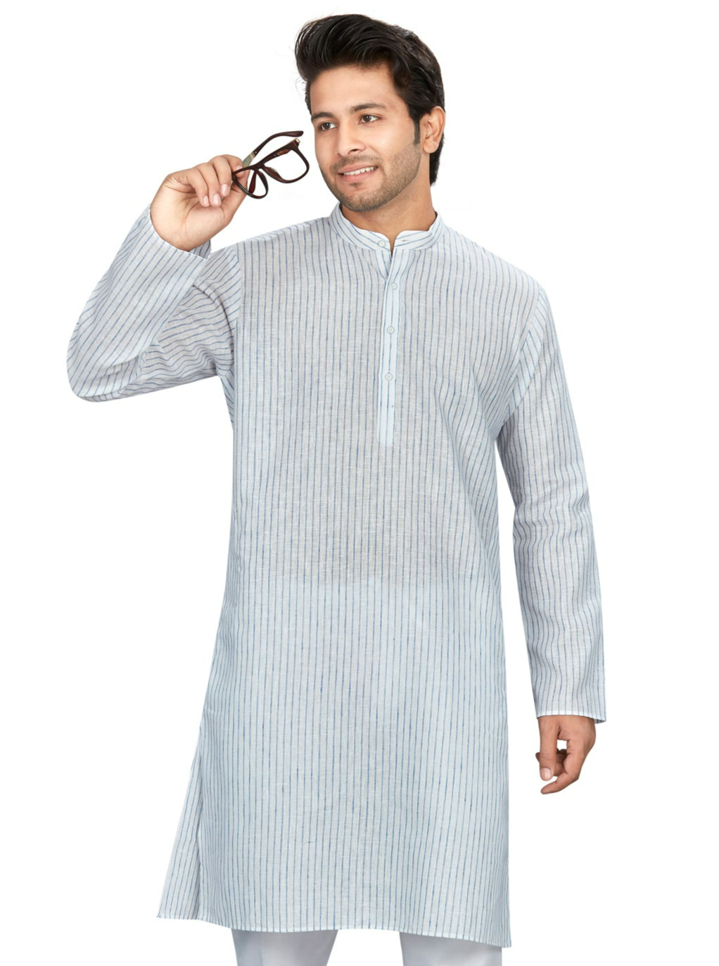 Cotton Kurta for Men - Multicolor | KPUCLIWB38 | DesiQlo