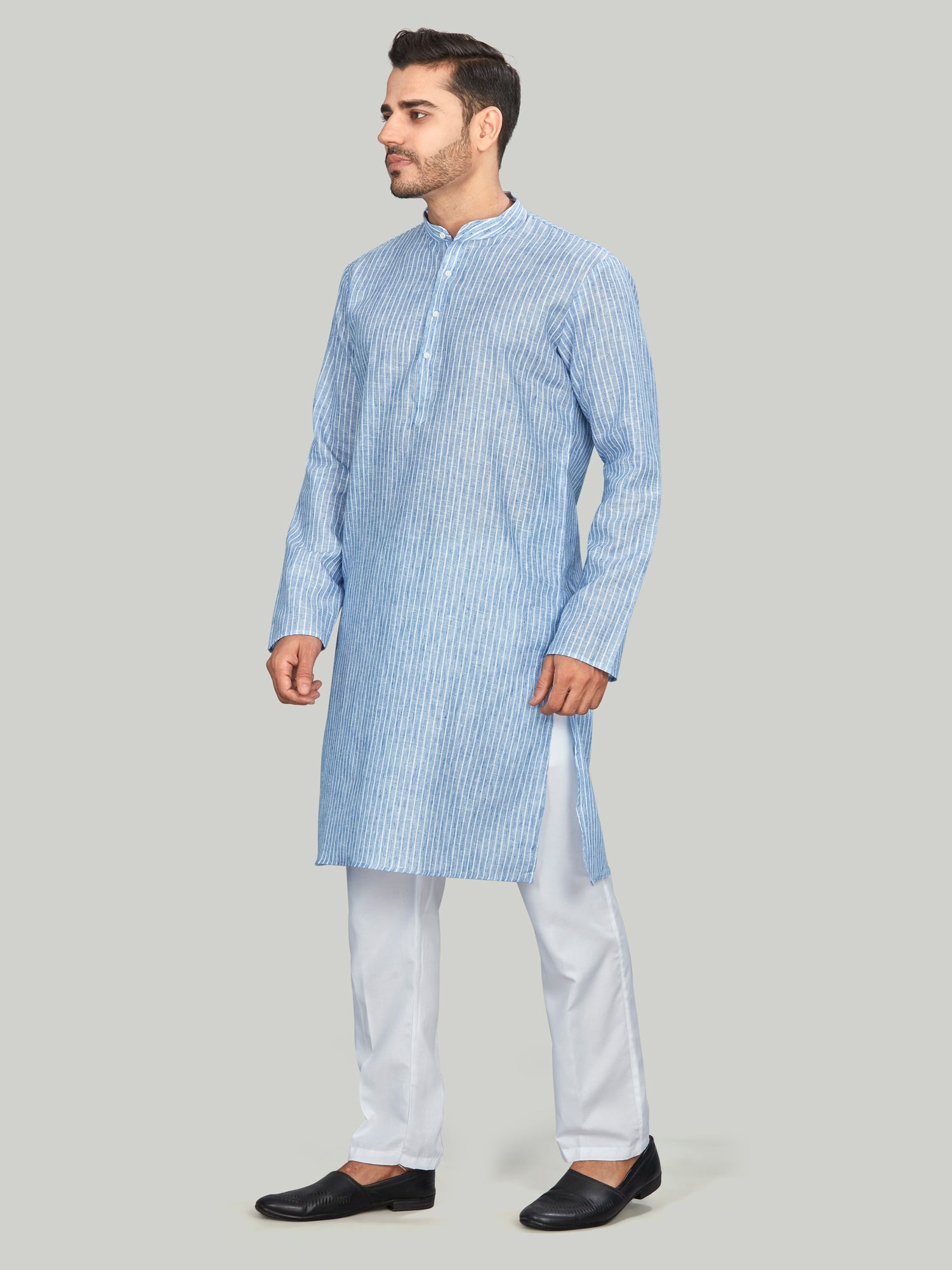 Cotton Kurta for Men - Multicolor | KPUCLIBW38 | DesiQlo