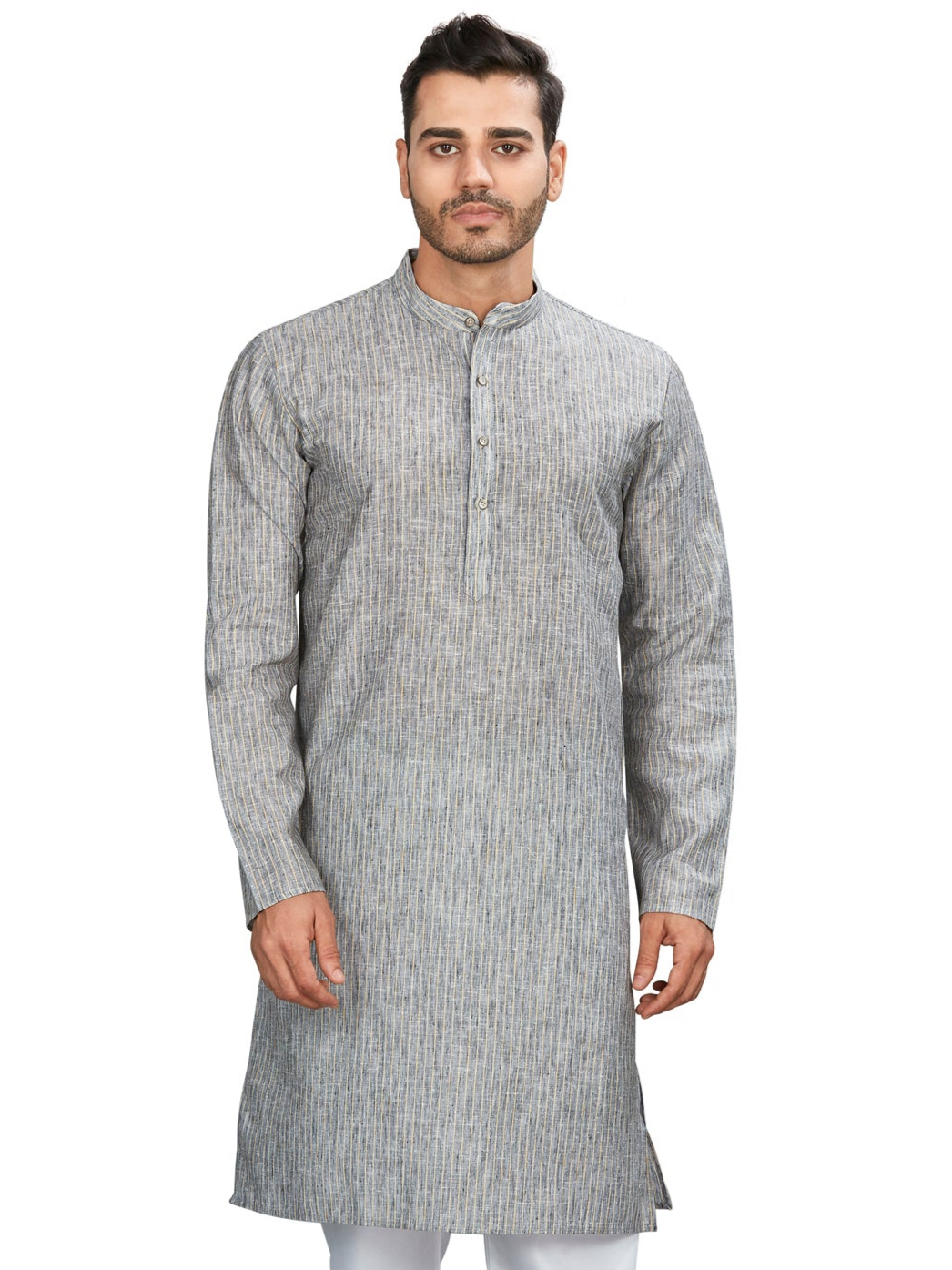 Cotton Kurta for Men - Multicolor | KPUCLIGY38 | DesiQlo